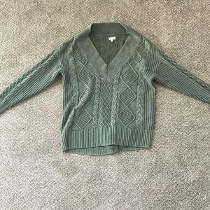 green aerie sweater